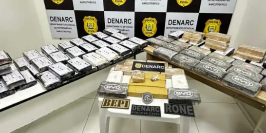 Polícia apreende carga de drogas avaliada em grande escala durante ação em Caxias