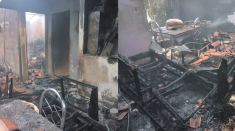 Homem é preso após incendiar residência da ex-companheira no interior do Maranhão