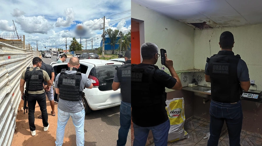 DRACO prende suspeito e fecha depósito de drogas na zona Sudeste de Teresina