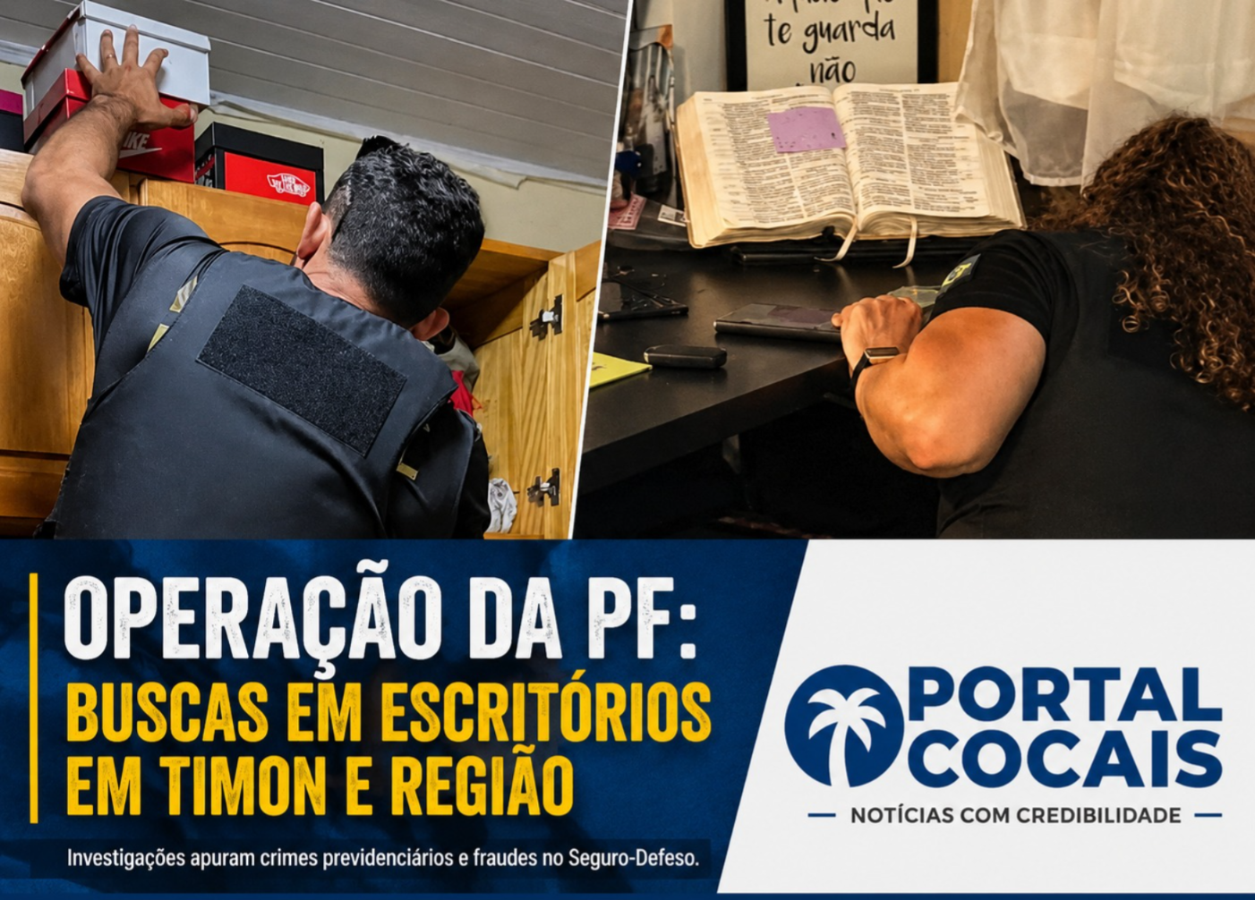 PF desarticula esquema milionário de fraude ao Seguro-Defeso no Maranhão; prejuízo passa de R$ 3,7 milhões
