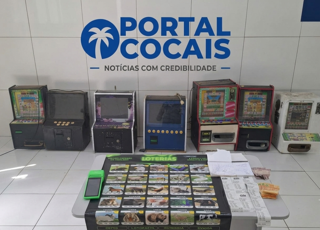 Operação Feira Limpa: Polícia Civil fecha o cerco contra jogos de azar em Timon