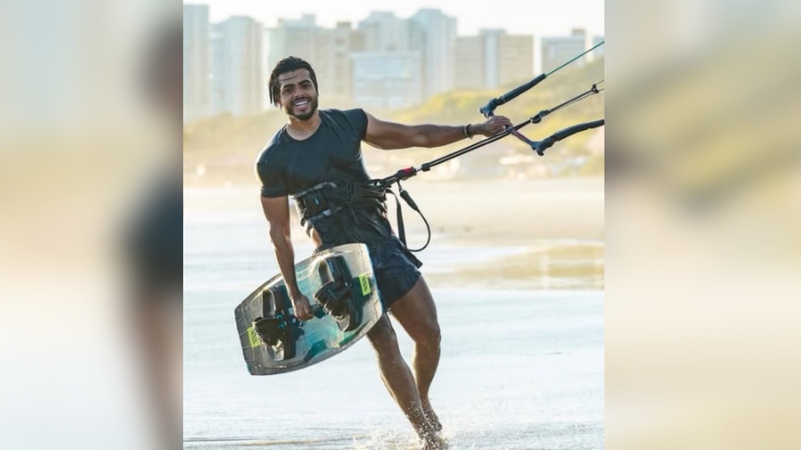 Praticante de Kitesurf Desaparece no Litoral da Capital Maranhense