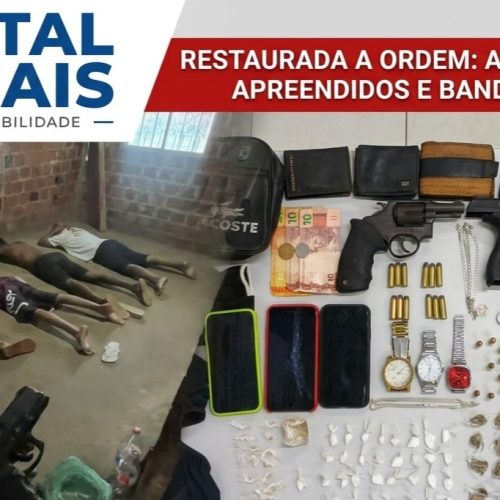 🚨 CASA ABANDONADA ERA “QG” DO CRIME.