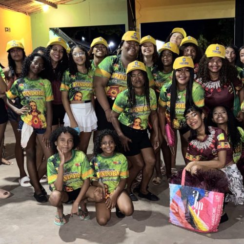 Natália do Júnior Garimpeiro participa do batizado da Quadrilha Rainha do Sertão na zona rural de São Luís