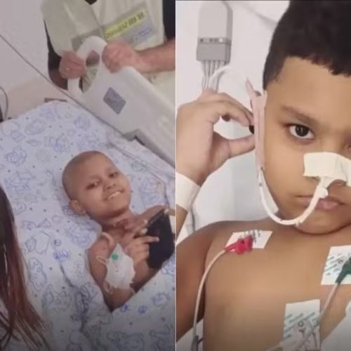 Mãe doa parte do fígado e salva vida de filho de 7 anos em Imperatriz