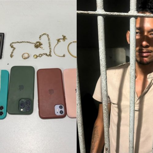 Jovem é preso e adolescente apreendida após assalto em São Luís