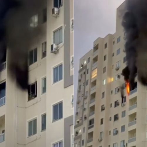 Incêndio atinge apartamento e deixa duas moradoras feridas em condomínio de São Luís