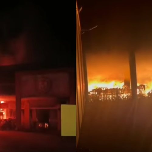 Incêndio Destrói Estrutura de Supermercado no Interior do Maranhão