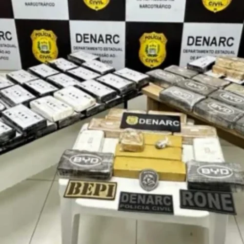 Polícia apreende carga de drogas avaliada em grande escala durante ação em Caxias