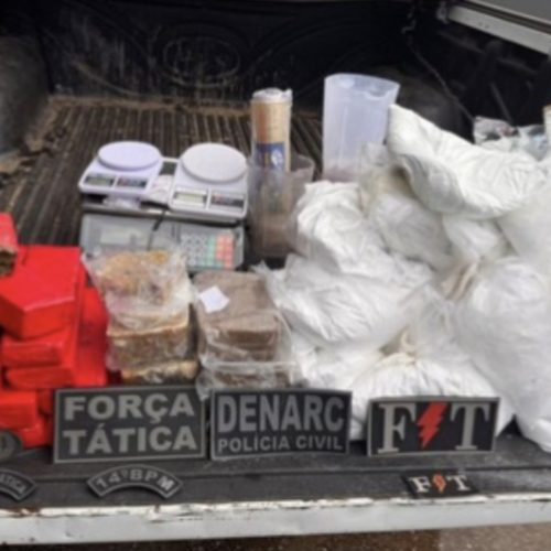 Polícia apreende quase 48 kg de drogas e prende mulher suspeita de atuar no tráfico em Imperatriz