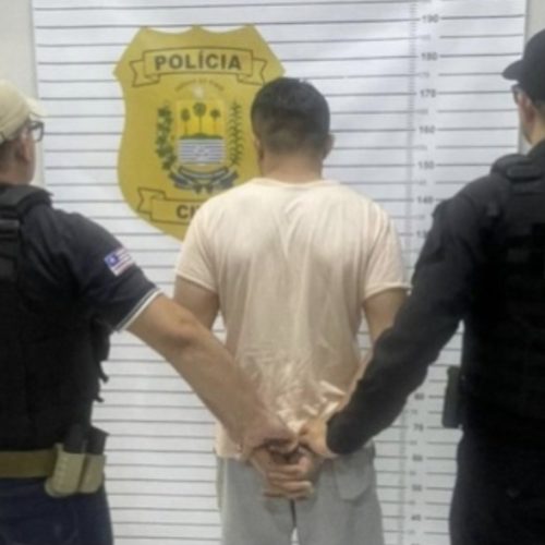 Homem suspeito de estuprar filha de 15 anos é preso no Piauí após fuga
