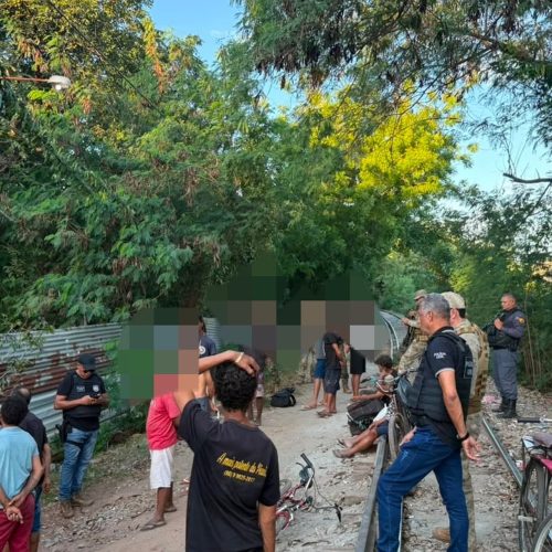 Operação “Protetor de Divisas” fecha o maior ponto de tráfico de Timon e apreende adolescentes