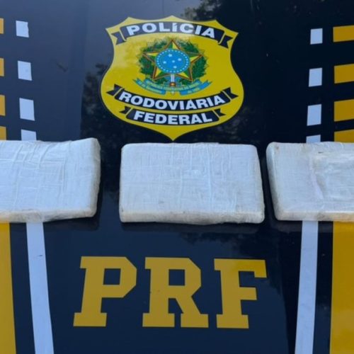 PRF apreende 3,5 kg de cocaína durante fiscalização na BR-226, em Caxias