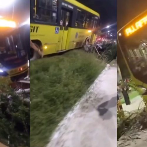 Ônibus da linha Janaína/Riod é assaltado na Avenida dos Africanos, em São Luís