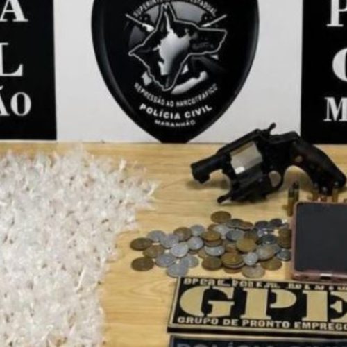 Polícia Civil intensifica combate ao tráfico e apreende armas e entorpecentes em Timon