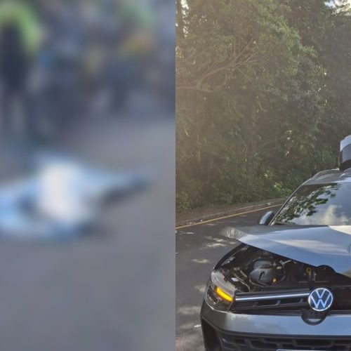 Homem morre após ser atropelado na Avenida Jerônimo de Albuquerque, em São Luís