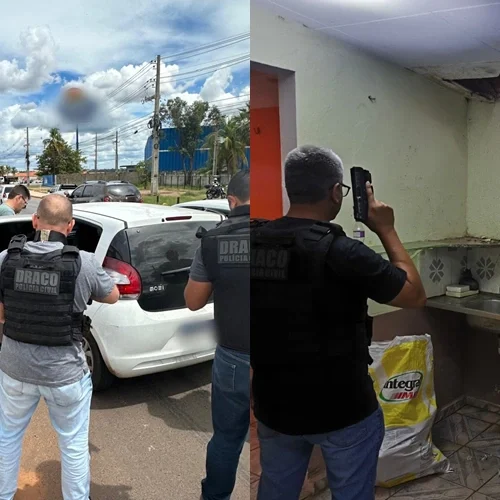 DRACO prende suspeito e fecha depósito de drogas na zona Sudeste de Teresina