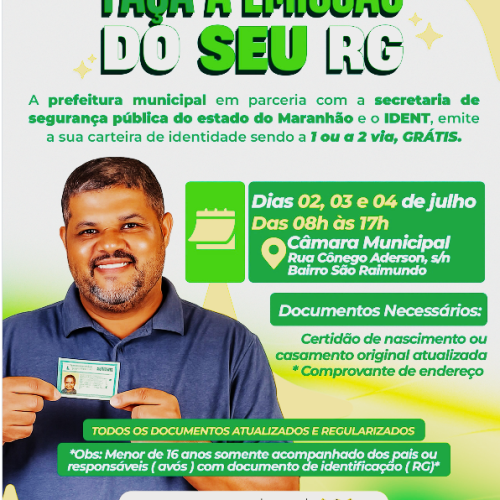 Foto: Reprodução/Prefeitura de Senador Alexandre Costa