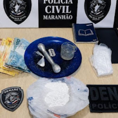 🚨 DENARC APREENDE COCAÍNA EM OPERAÇÃO EM TIMON.