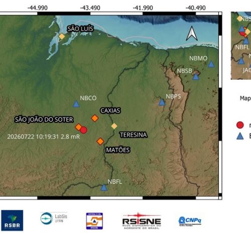 Tremor de terra de magnitude 2,8 assusta moradores do município de Caxias